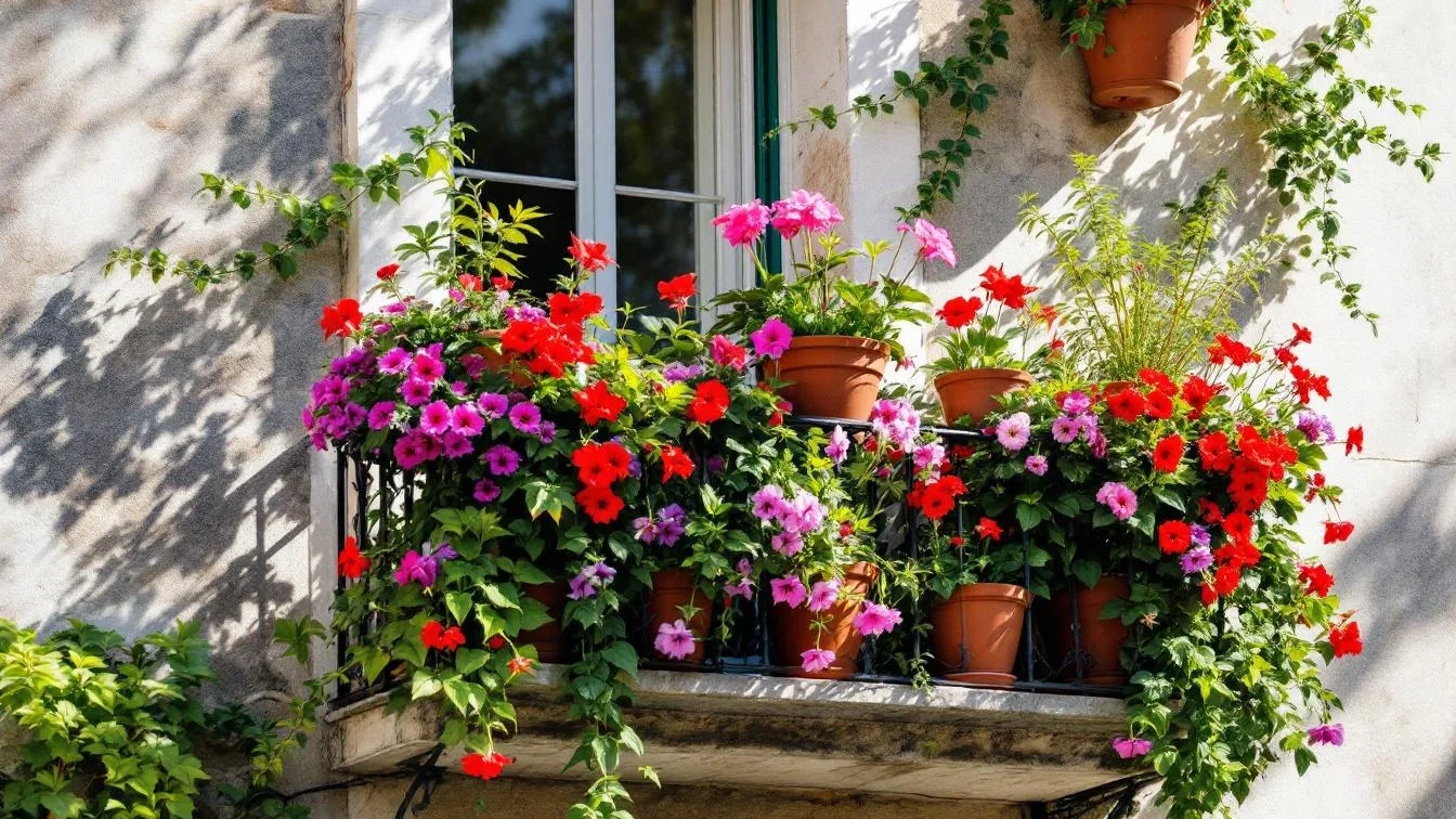 As flores de sombra perfeitas para varandas viradas a norte