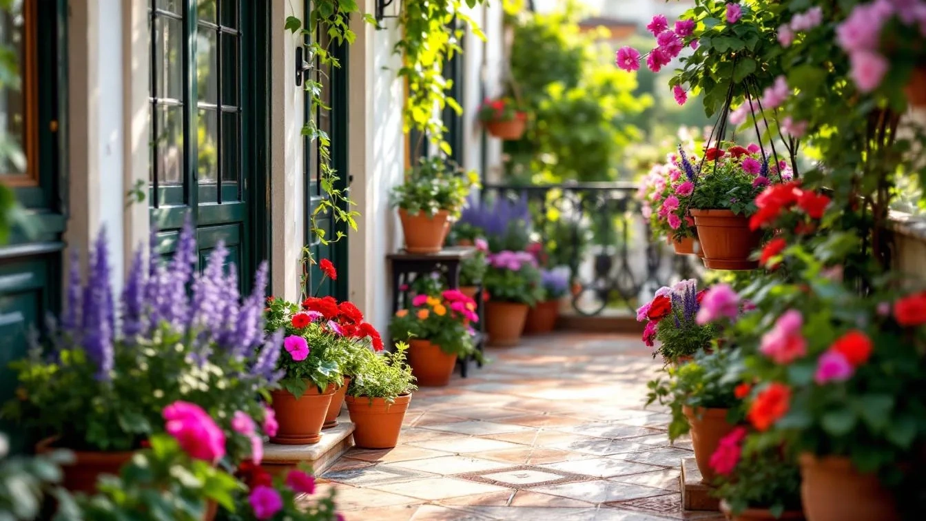 As plantas ideais para transformar a varanda na primavera