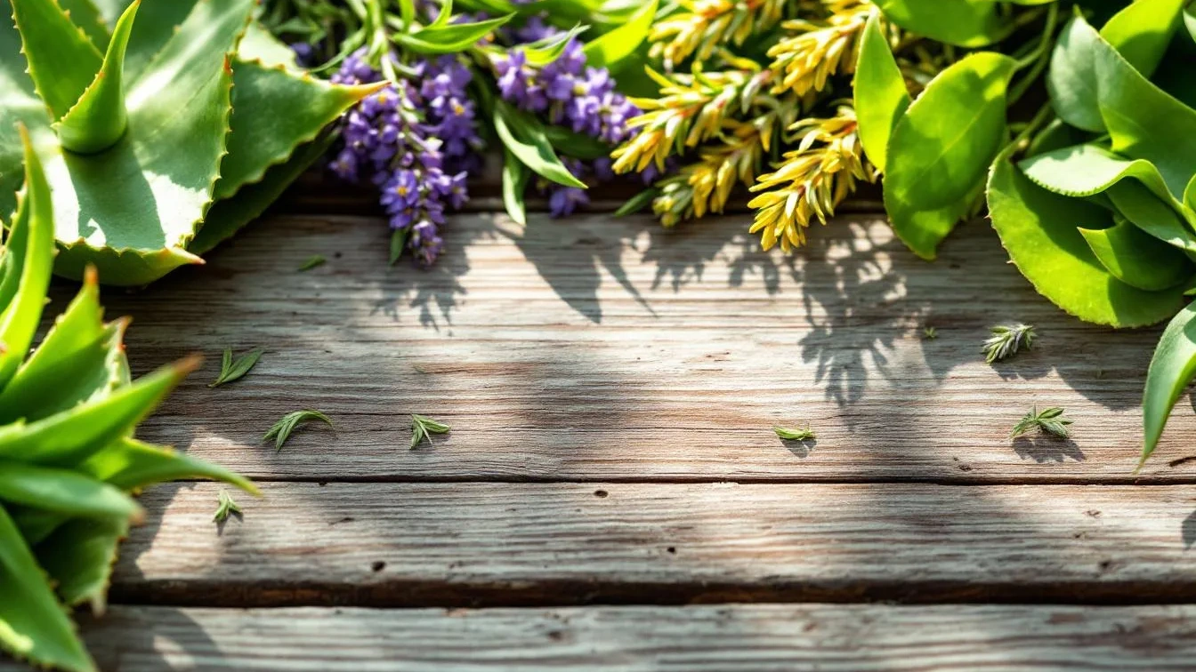As plantas que ajudam a melhorar a pele e o cabelo naturalmente