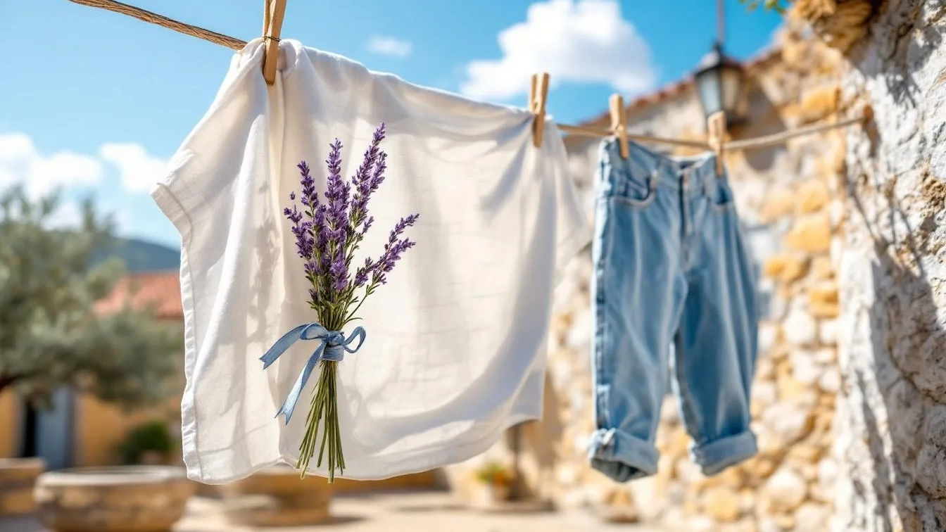 Nada de amaciadores, este truque com lavanda mantém a roupa fresca mais tempo