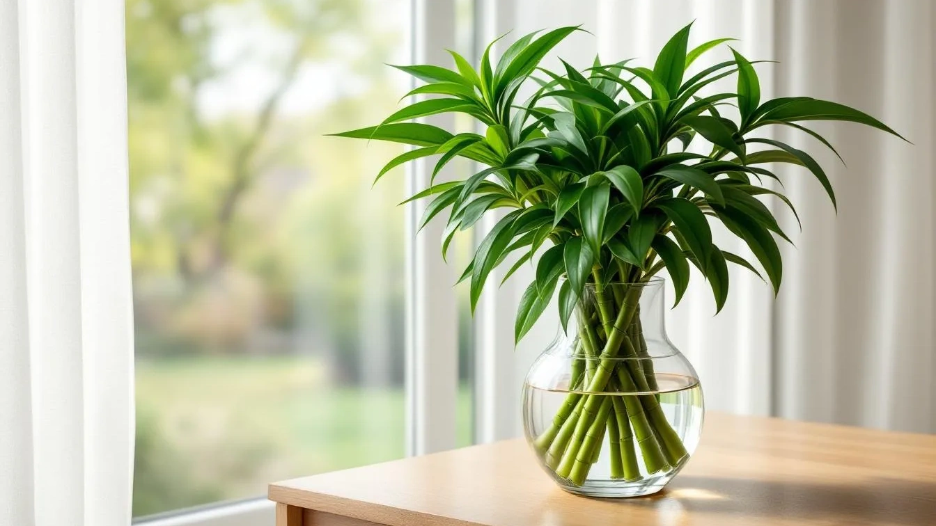 Nem fertilizante nem adubo, este guia mantém o bambu da sorte verde