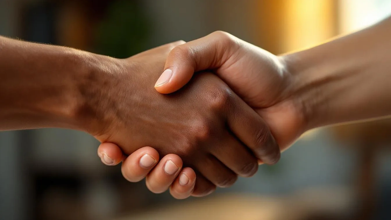 Nem firme nem fraco, este gesto revela tudo sobre o aperto de mão