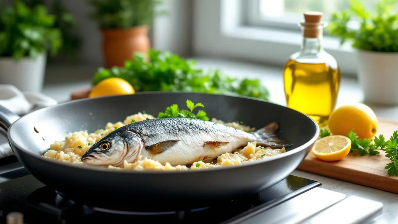 O truque dos chefs para que o peixe não pegue na frigideira