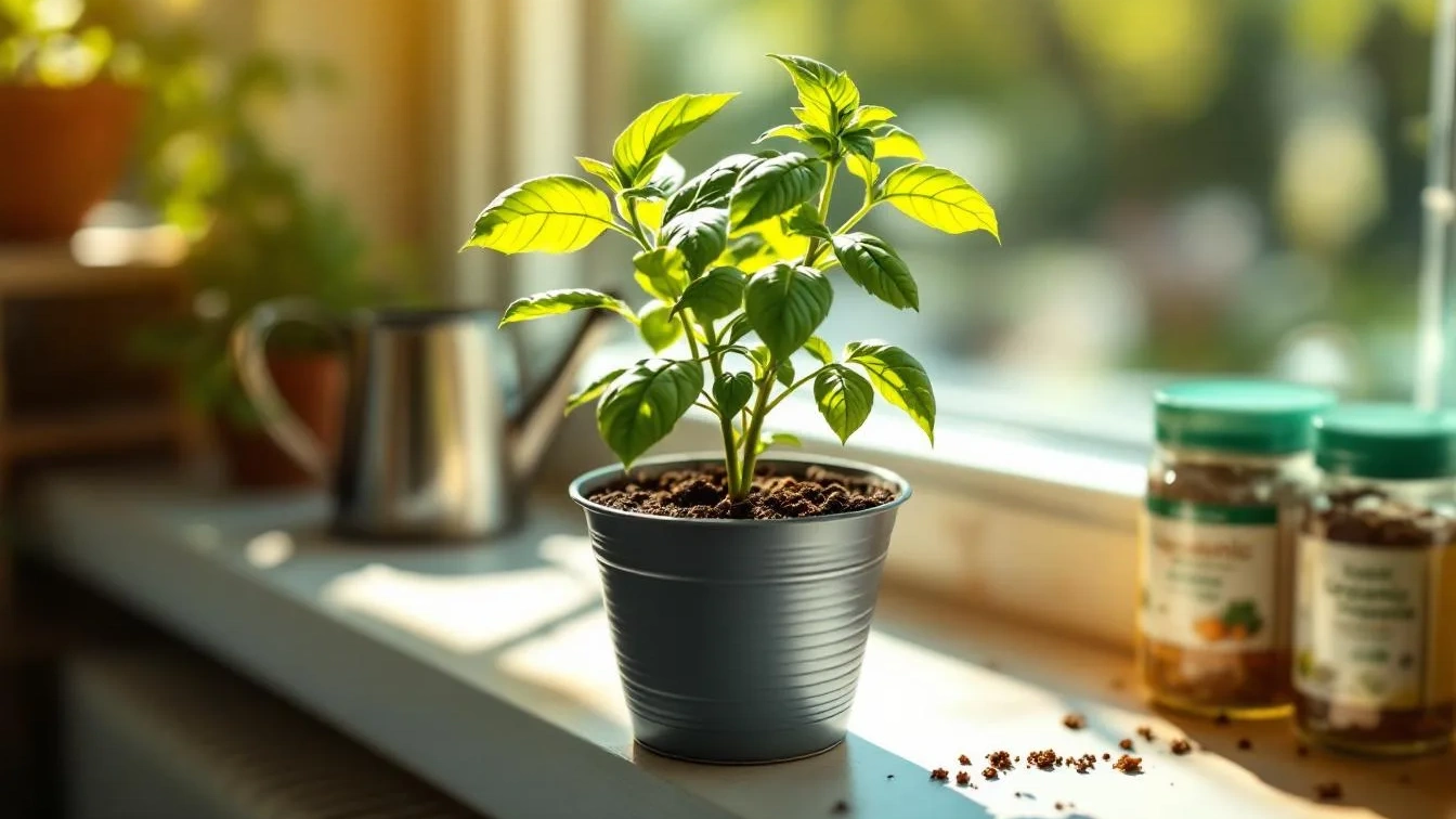 Porque o seu louro em vaso não cresce como deveria e como resolver