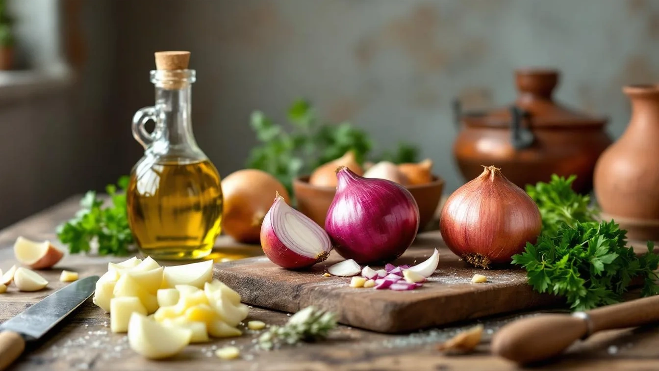 Quando usar cebola branca ou roxa nas receitas portuguesas