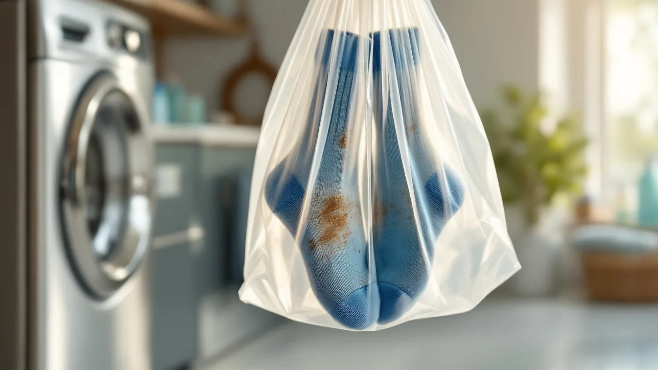 Um especialista revela por que colocar meias sujas num saco durante 30 minutos as faz parecer novas