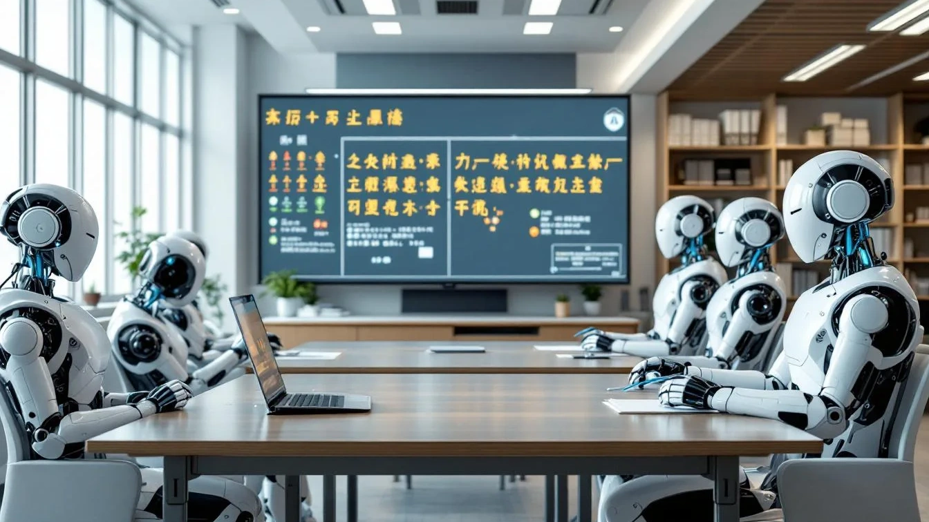 Um professor revela o que ensinam aos robôs nas escolas chinesas