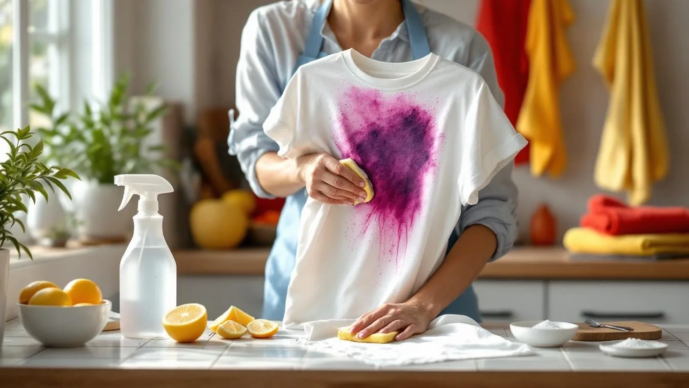 Uma especialista revela como remover qualquer nódoa em minutos