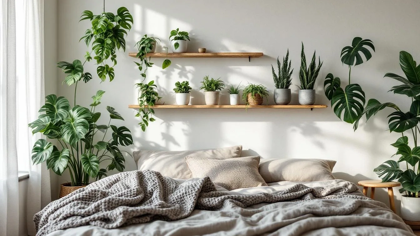 As plantas de quarto que criam um ambiente tranquilo