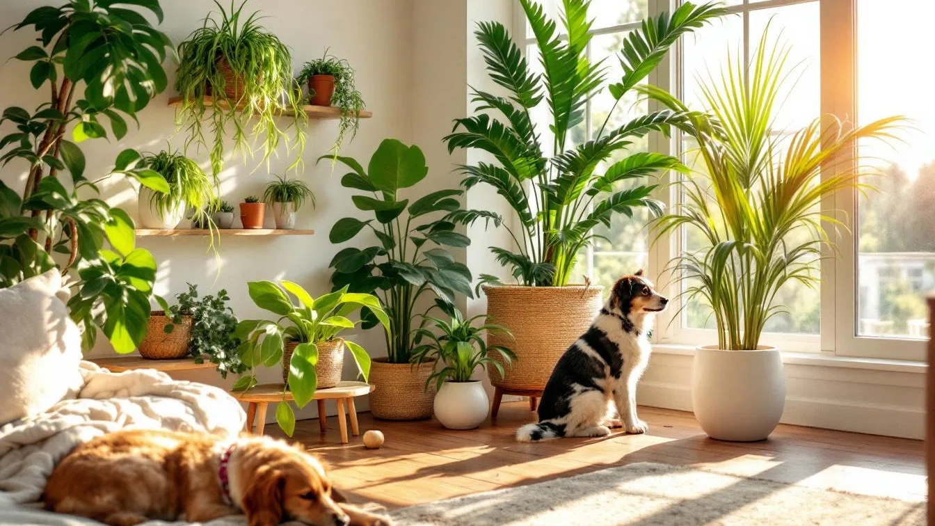 As plantas seguras para casas com cães e gatos
