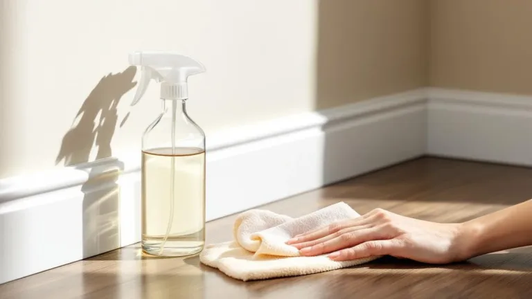 Como limpar plintos brancos com vinagre de forma eficaz