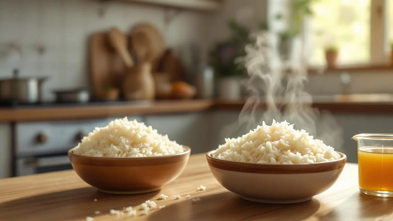 Como reaquecer arroz do dia anterior sem que fique seco