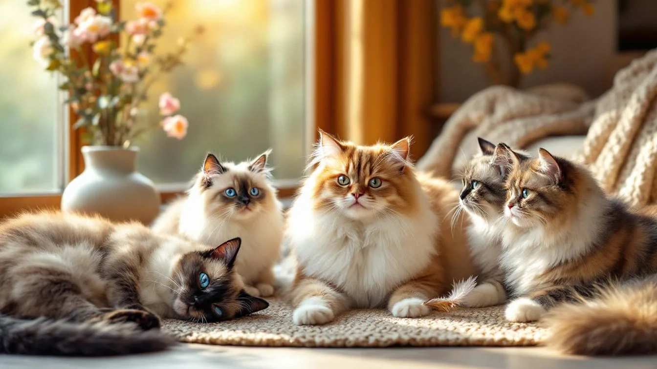 Nem cães nem peixes, estas raças de gatos nunca o deixarão sozinho