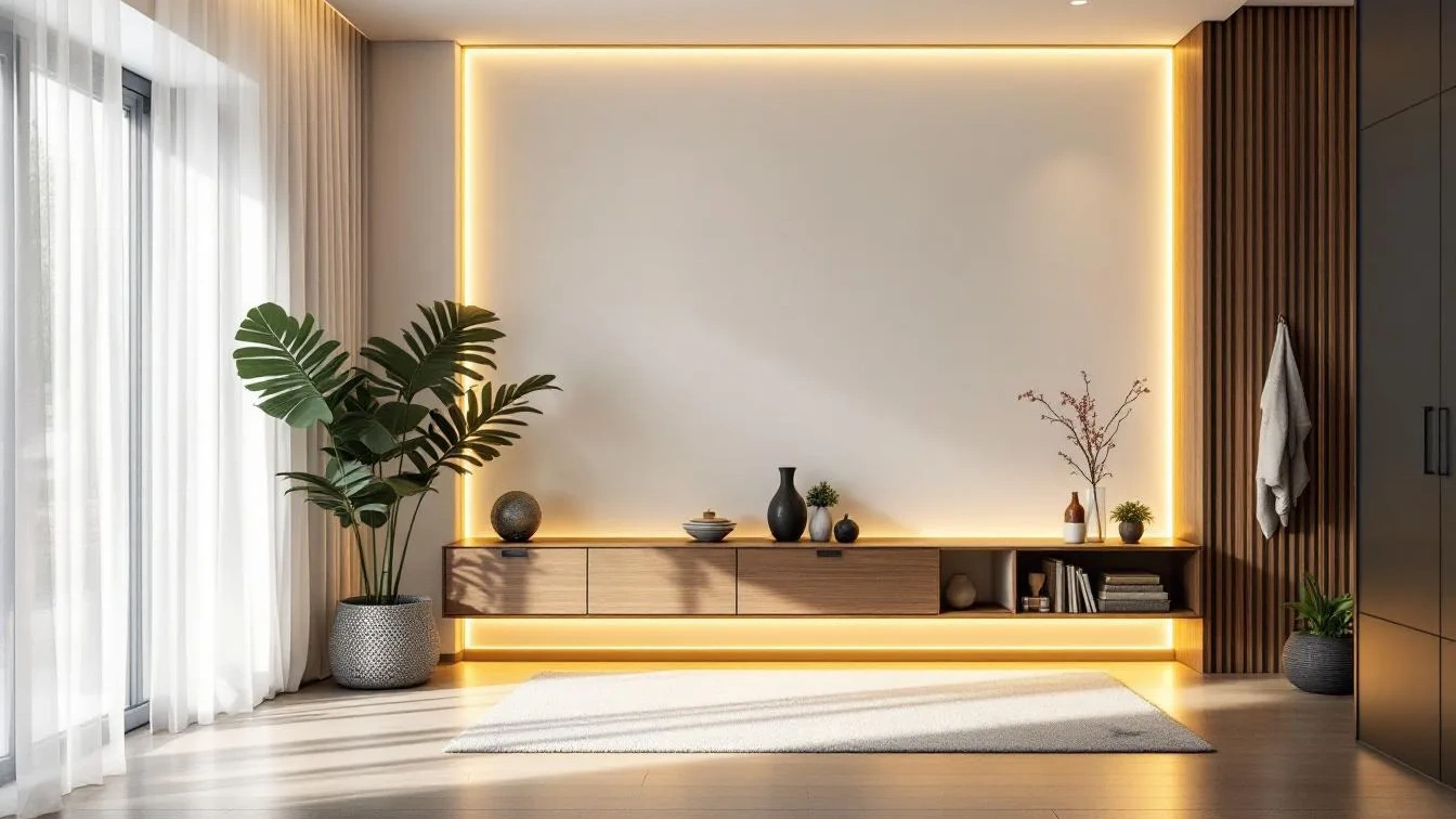 Nem tinta nem pregos, estas ideias iluminam a parede vazia com estilo