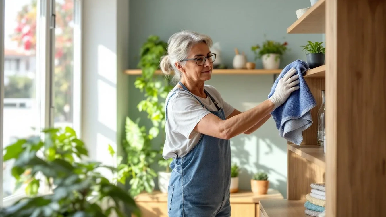 O hábito simples que reduz a acumulação de pó em casa