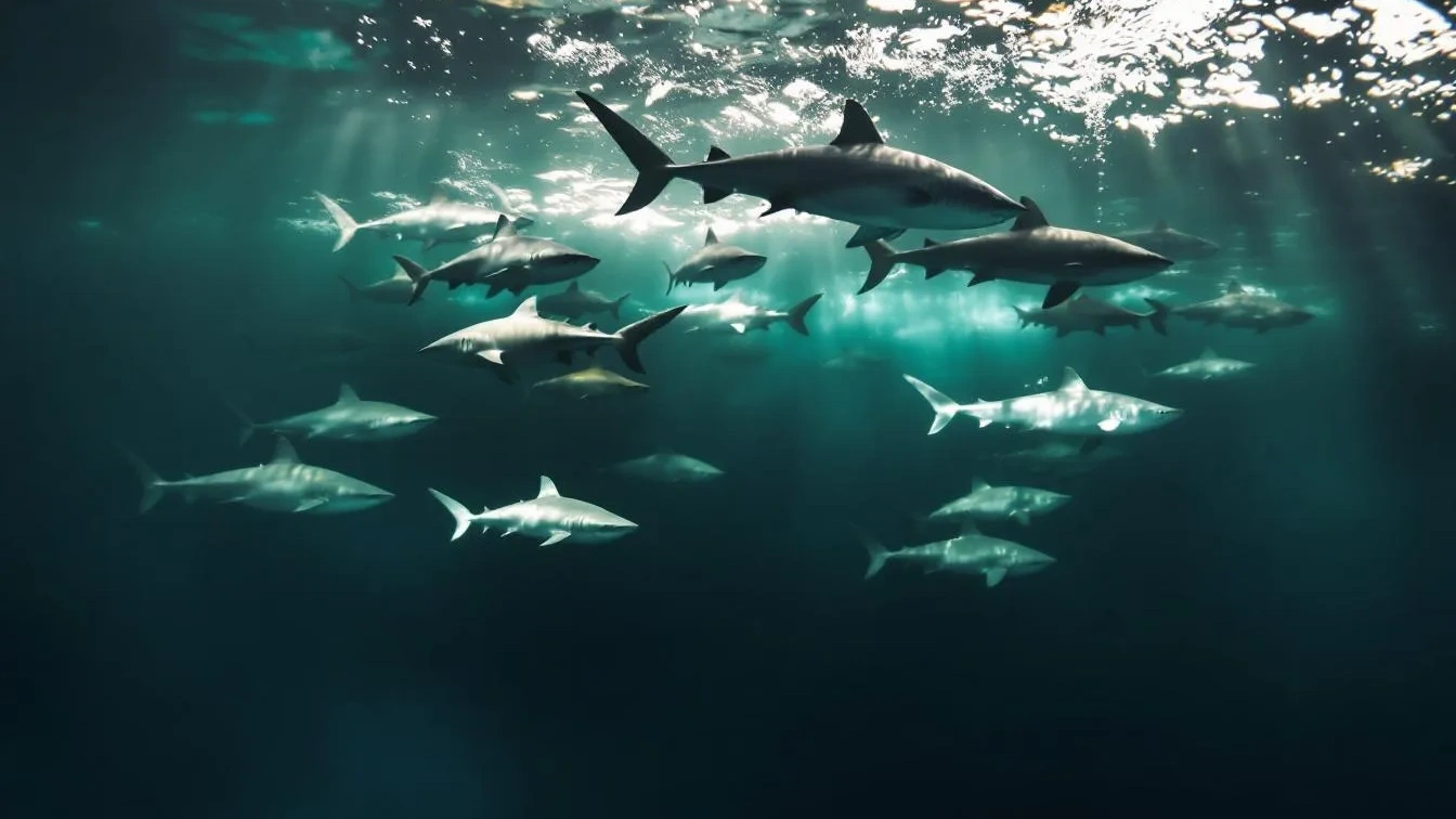 O que os cientistas descobriram sobre os laços sociais dos tubarões