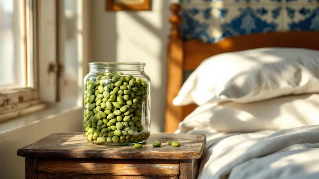 O truque das ervilhas secas que absorve a humidade do quarto