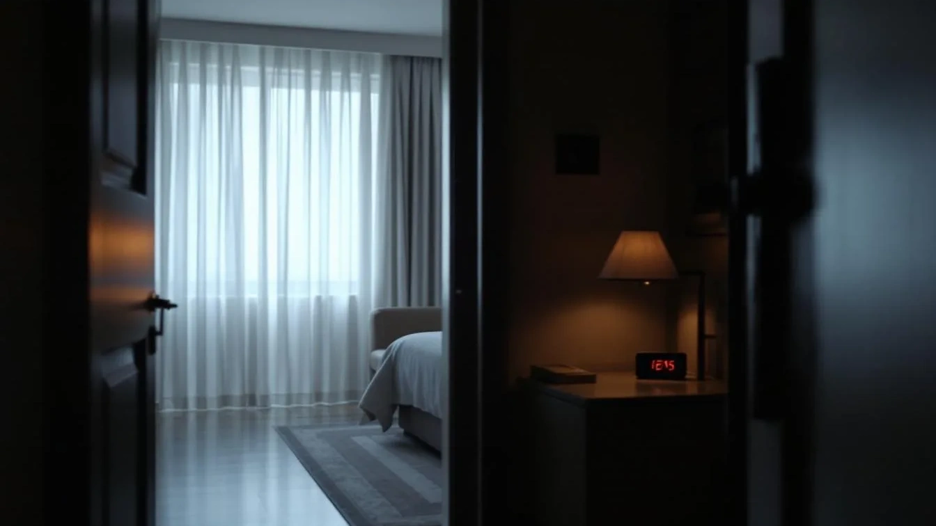 Por que os especialistas recomendam não acender a luz ao entrar num quarto de hotel