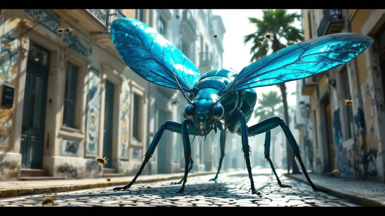 Por que os insetos gigantes do passado não sobreviveriam hoje