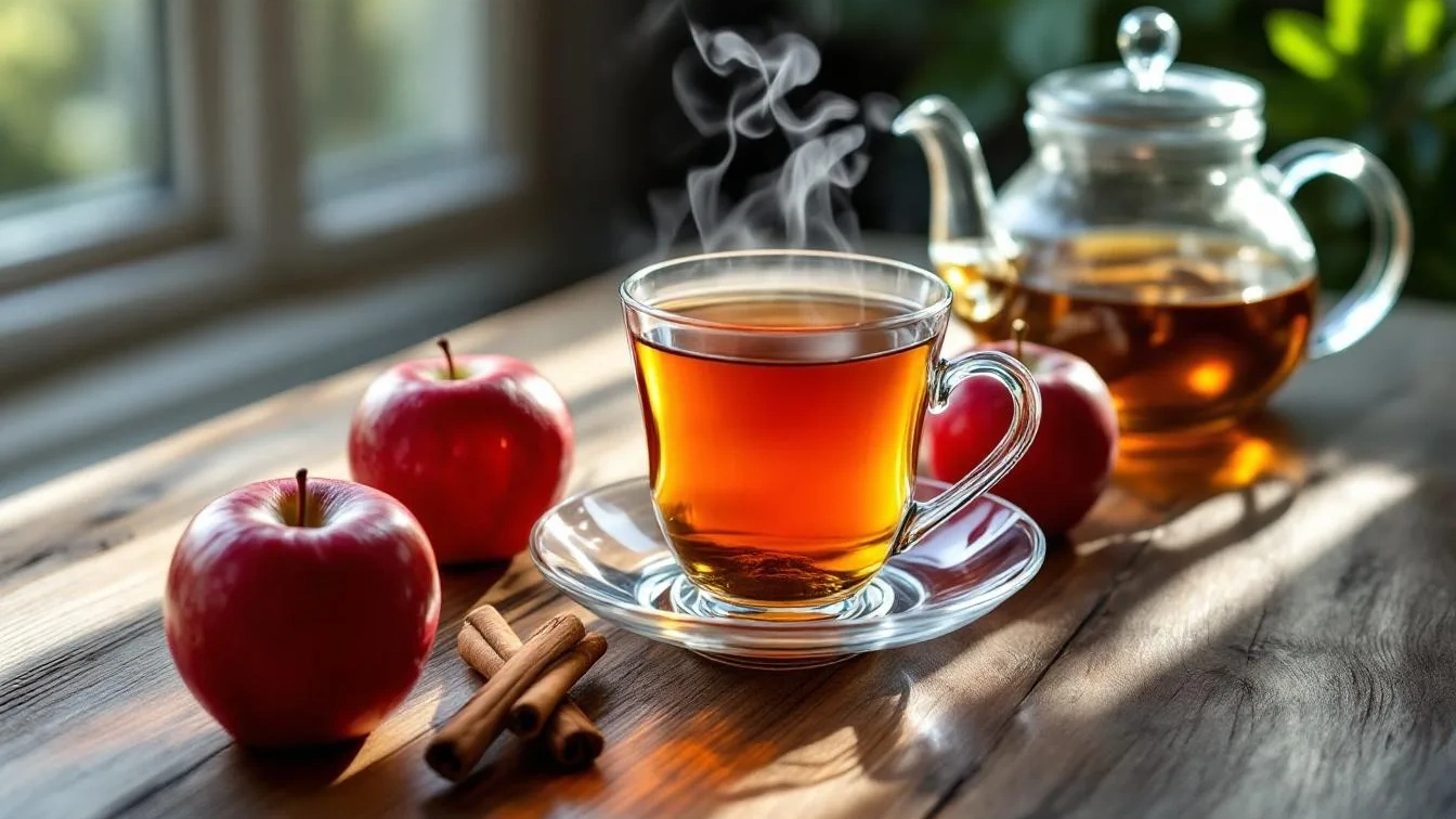 Porque a sua decocção de maçã e canela é recomendada e para que serve