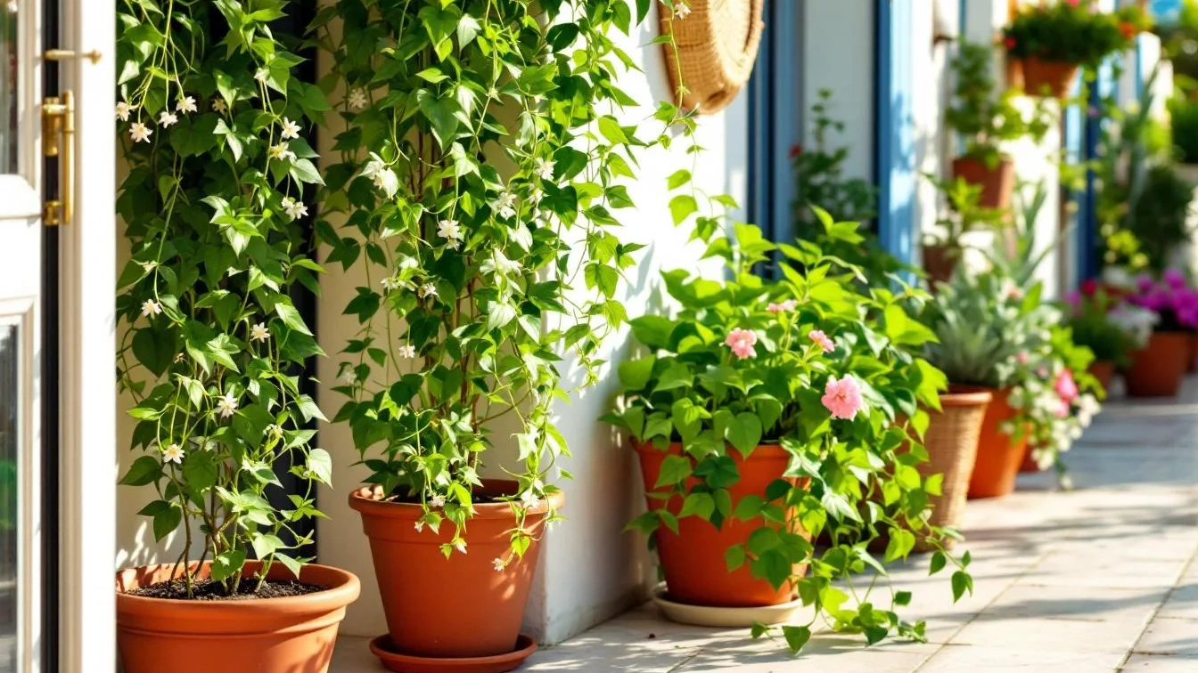 Porque as suas plantas pendentes não florescem a pleno sol