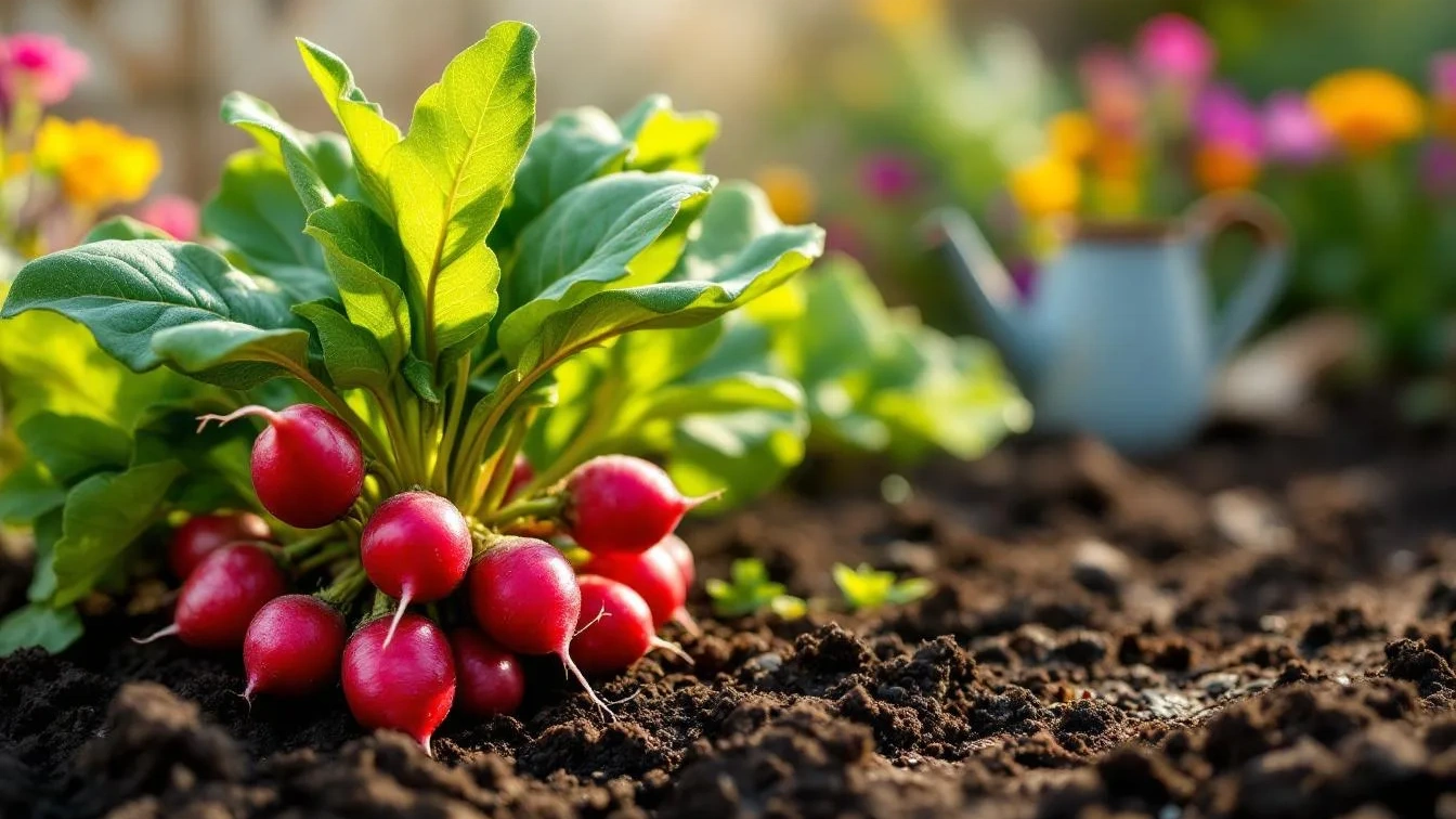 Porque os seus rábanos ficam picantes e intragáveis no jardim