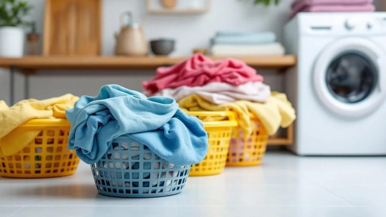 Porque precisa de separar a sua roupa mesmo que pareça desnecessário