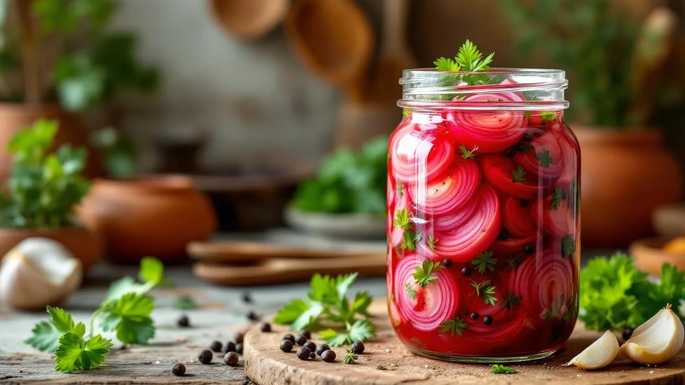 Um chef revela porque a sua cebola marinada nunca fica crocante