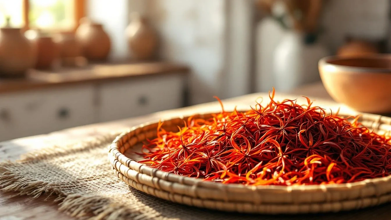 Um especialista revela por que o seu açafrão perde aroma ao secar