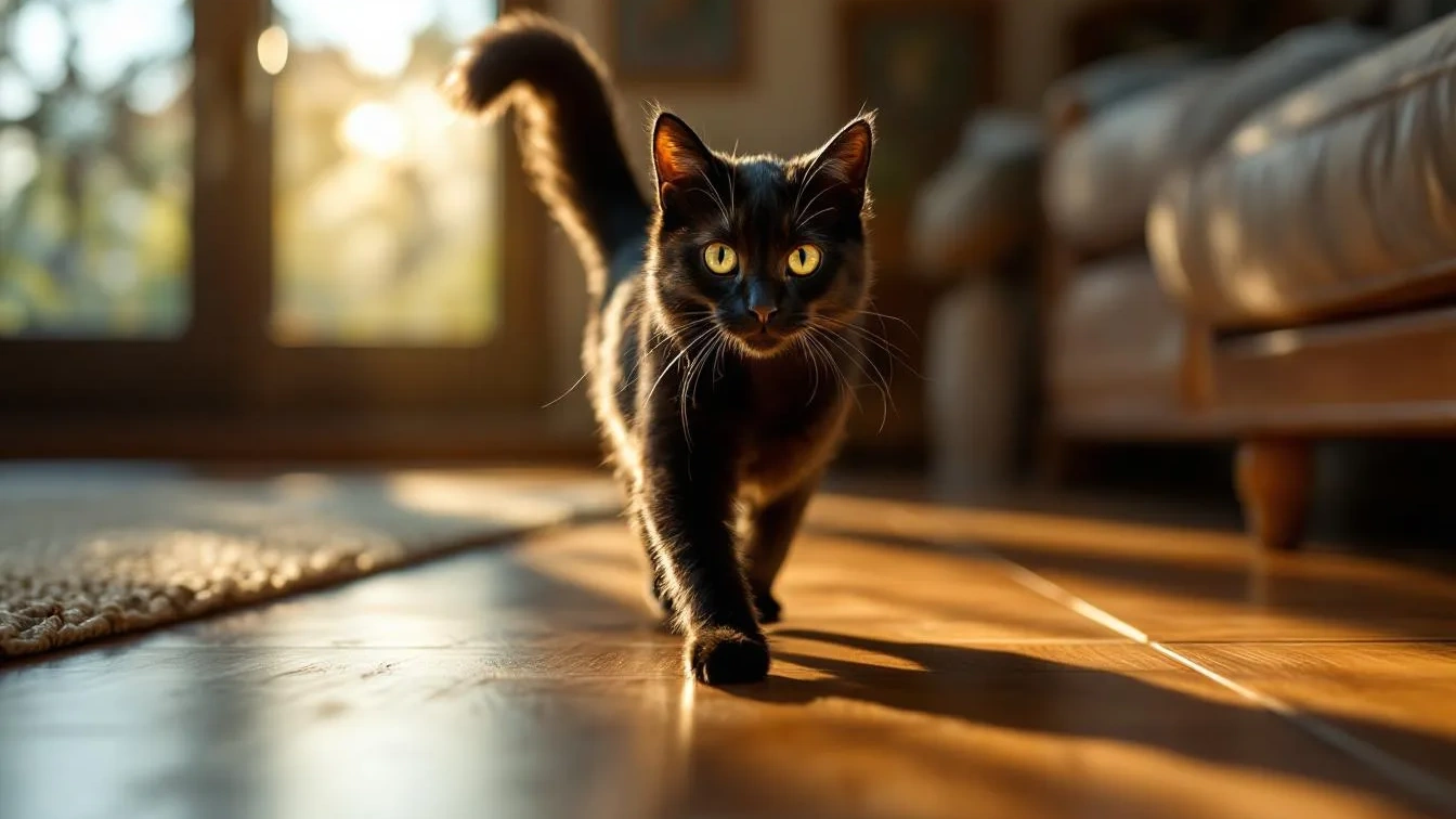Um zoólogo revela porque a sua gata bate com a cauda no chão