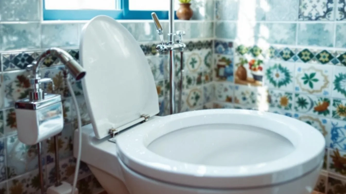 Uma dona de casa revela porque este produto deixa a sanita branca como a neve